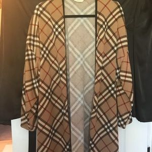 Burberry look kimono